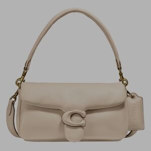 Coach Shoulder Bag in Soft Beige